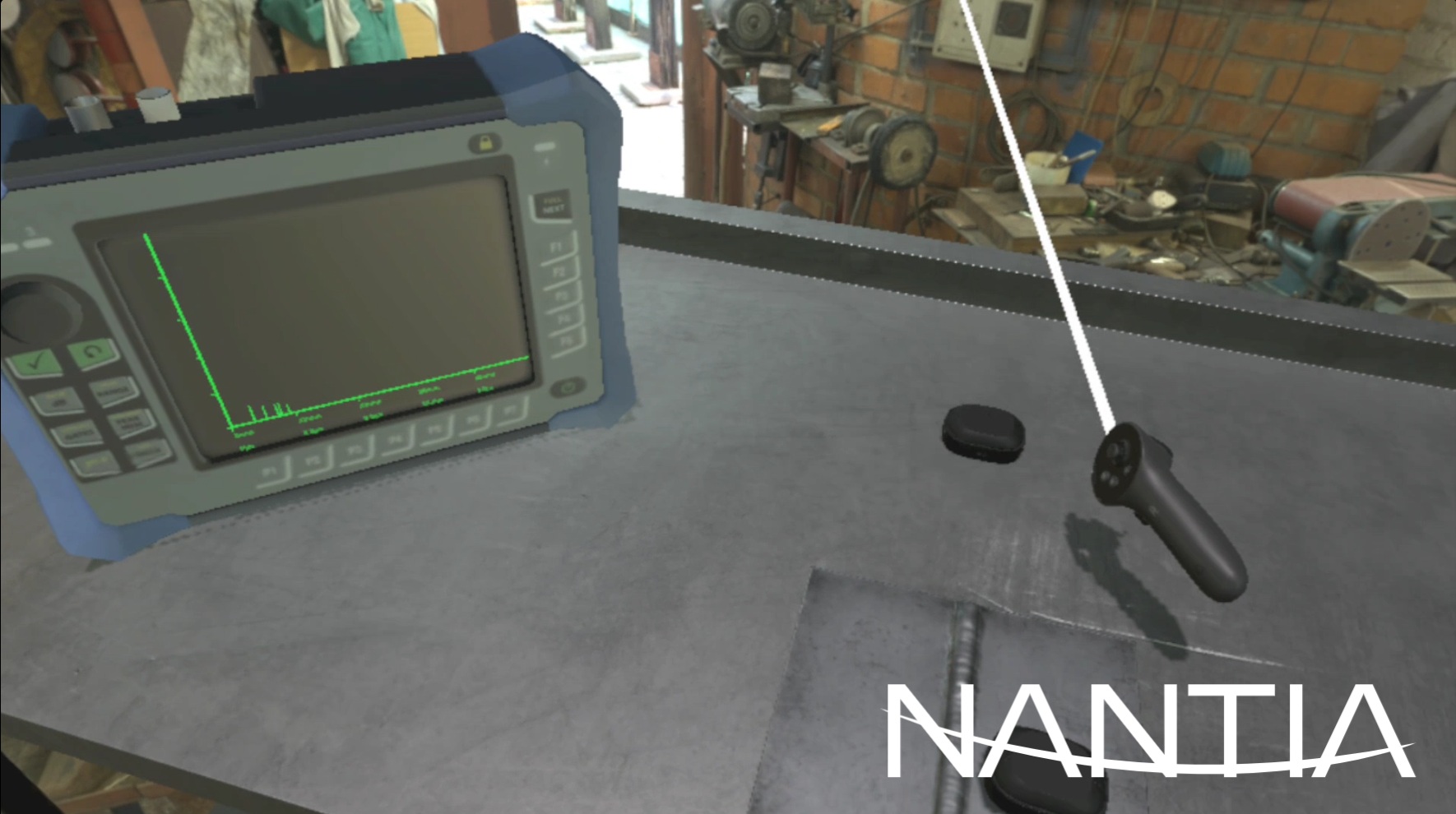 NANTIA NDT Lab Simulator - immersive VR training for non-destructive testing